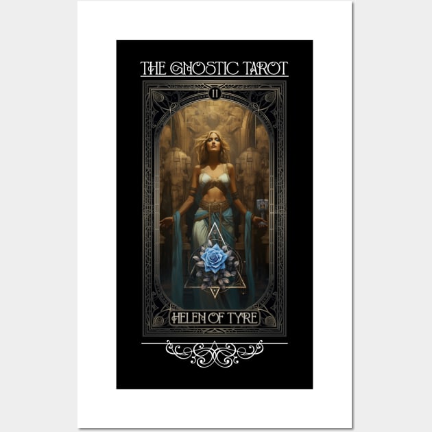 Gnostic Tarot Major Arcana - Helen Of Tyre Wall Art by AltrusianGrace